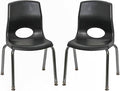Children’s Factory MyPosture Plus 12" Chair, 2 Pack, Stackable Ergonomic by Angeles