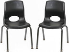 Children’s Factory MyPosture Plus 12" Chair, 2 Pack, Stackable Ergonomic by Angeles