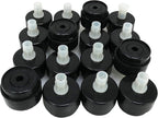 Shepherd Pack of 16 Self-Leveling Table Glides, 1/4" Threaded Stem - Image 10