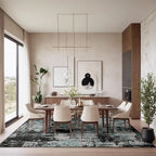 RELEANY Washable Area Rugs 5'x8' Non-Slip Modern Abstract Soft - Image 9