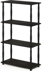 Furinno Turn-N-Tube 4-Tier Multipurpose Shelf Display Rack, Classic Tubes - Image 5