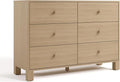 Storkcraft California 6 Drawer Double Dresser – GREENGUARD Gold Certified by Storkcraft