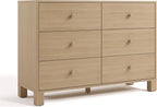 Storkcraft California 6 Drawer Double Dresser – GREENGUARD Gold Certified by Storkcraft