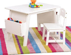 Kids Solid Wood Table and 2 Chair Set - Image 7