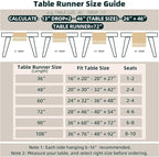 FEXIA Boho Table Runner for Summer Home Coffee Decor - Image 3