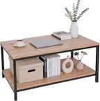 ZenStyle Industrial Coffee Table by ZenStyle