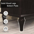 ARTPOWER 58'' Mid-Century Modern Buffet Storage Cabinet - Image 7