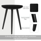 MH London Tri Pin Side Table I Handmade Natural Mango Wood, Naturally Moisture - Image 5
