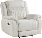 Lexicon Manual Recliner Chair, Polished Microfiber Reclining Sofa Chair - Image 10