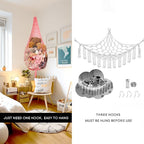 Amdermi Novel Stuffed Animal Hammock Corner Hanging Net - Image 4