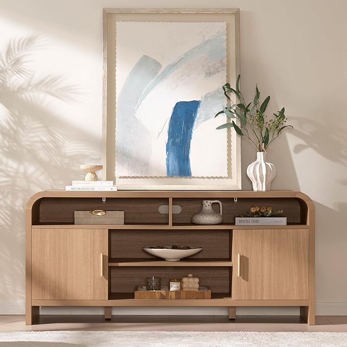 TV Stand for TVs Up to 65'' by TheBeautyofRusticRefined