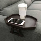 Sofa Arm Clip Table, Armrest Tray Table, Drinks/Remote Control/Snacks Holder … - Image 2