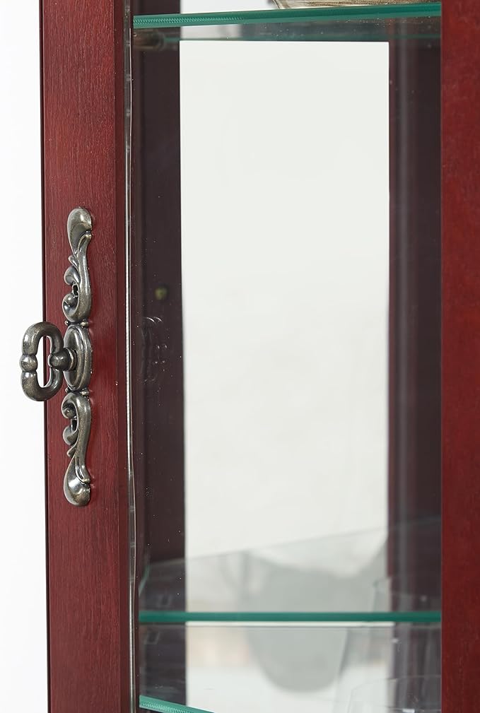 Glass Corner Display Cabinet - Image 7