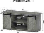 Shahoo Farmhouse Sideboard Buffet Cabinet, Coffee Bar Storage - Image 2