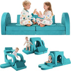 Modular Kids Play Couch for Toddlers 1-3, Toddler Couches That Fold Out by VIXLONOutdoorSlowTime