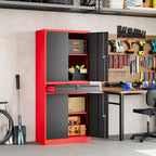 Yizosh Metal Garage Storage Cabinet - Image 6