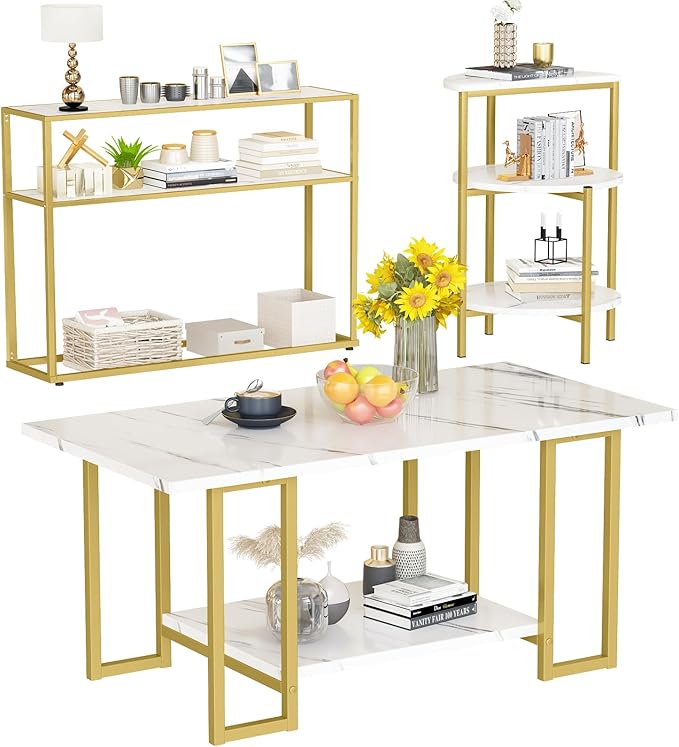 AWQM 3 Pieces Modern Coffee Set, by AWQM