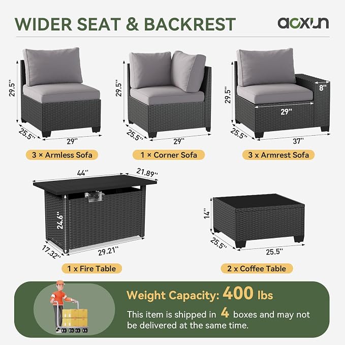 Aoxun Patio Furniture Sets - Image 6