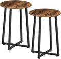 HOOBRO Side Tables Set of 2, Round End Accent Tables by HOOBRO