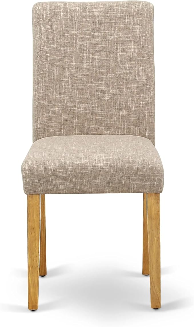 East West Furniture ABP4T04 Abbott Parson Dining Chairs - Image 4