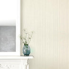 Grasscloth Peel and Stick Wallpaper Modern 15.7in x 118.1in Textured Linen - Image 7