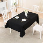 BALCONY & FALCON Rectangle Tablecloth Washable Wrinkle Resistant and Water - Image 5