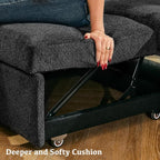 Belffin Modular Sectional Sleeper Sofa - Image 4
