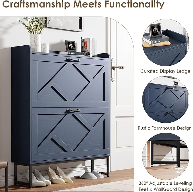 Nicetree Shoe Storage Cabinet, Shoe Cabinet - Image 5