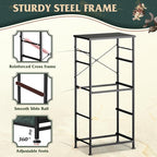 WLIVE Dresser with 4 Drawers, Storage Tower, Organizer Unit, Fabric Dresser - Image 7