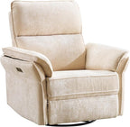 Power Swivel Rocker Recliner, Glider Recliner Nursery Chair - Image 9