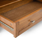 SIMPLIHOME Warm Shaker Solid Wood Transitional-Style 36-inch Wide Coffee Table - Image 10