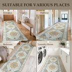 RELEANY Area Rugs 2'x8' Runner Rug Non Slip Washable - Image 6