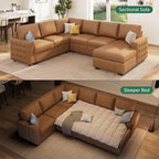 HONBAY Sleeper Sectional Couch - Image 5