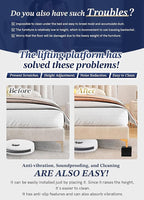 EclatBain Bed Risers Furniture Risers Heavy-Duty Rectangular Adjustable Block 8 - Image 4