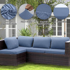 Outdoor Cushion Covers Set, Replacement - Image 3