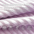 Giant Bean Bag Chair for Adults, Corduroy Chaise Lounge - Image 9
