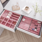 Coral Pink Velvet Drawer Liner Contact Paper - Image 5