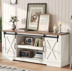 AMERLIFE 66" Farmhouse TV Stand - Image 3