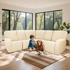 100% Waterproof Sectional Recliner Couch Covers - Image 2