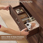 Joaxswe Farmhouse 6 Drawers Dresser - Image 5