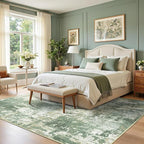RELEANY Washable Area Rugs 5'x7' Non-Slip Modern Abstract Soft - Image 2
