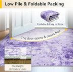 RELEANY Washable Area Rugs 3'x5' Non-Slip Modern Abstract Soft - Image 7