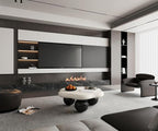 35.03" Cloud Coffee Table for Living Room Unique Coffee Table Modern Low Coffee - Image 8