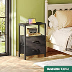 Huuger Nightstands Set of 2, End Tables - Image 2
