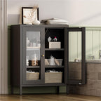 YAUWOH Metal Bathroom Cabinet - Image 2