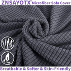 ZNSAYOTX Super Stretch Chair Slipcover Universal Sofa Chair Covers - Image 8