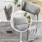 Power Swivel Rocker Recliner, Glider Recliner Nursery Chair - Image 7