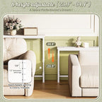 Huuger 102.4 Inch Sofa Table - Image 4