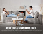 Modular Sectional Sofa 3-Seater Modular Couch - Image 8