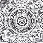 Mandala Floor Pillow Cover Meditation Cushion Seating Throw Hippie Round - Image 8